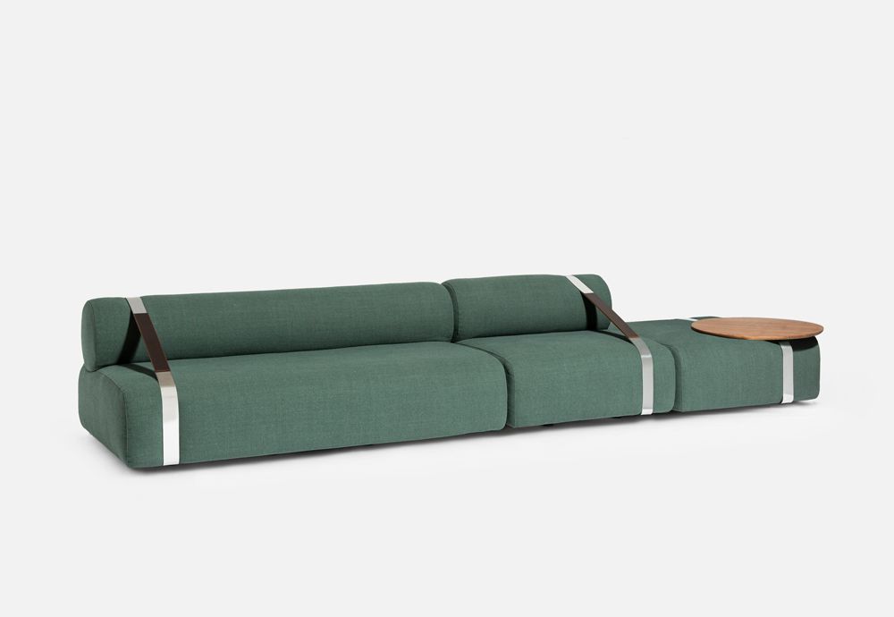 divano modulare con tavolino Meg XL