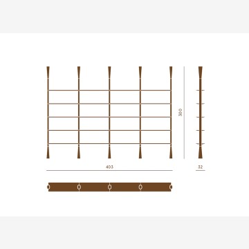 Sistema componibile Paw L