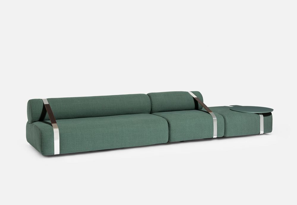 divano modulare con tavolino Meg XL