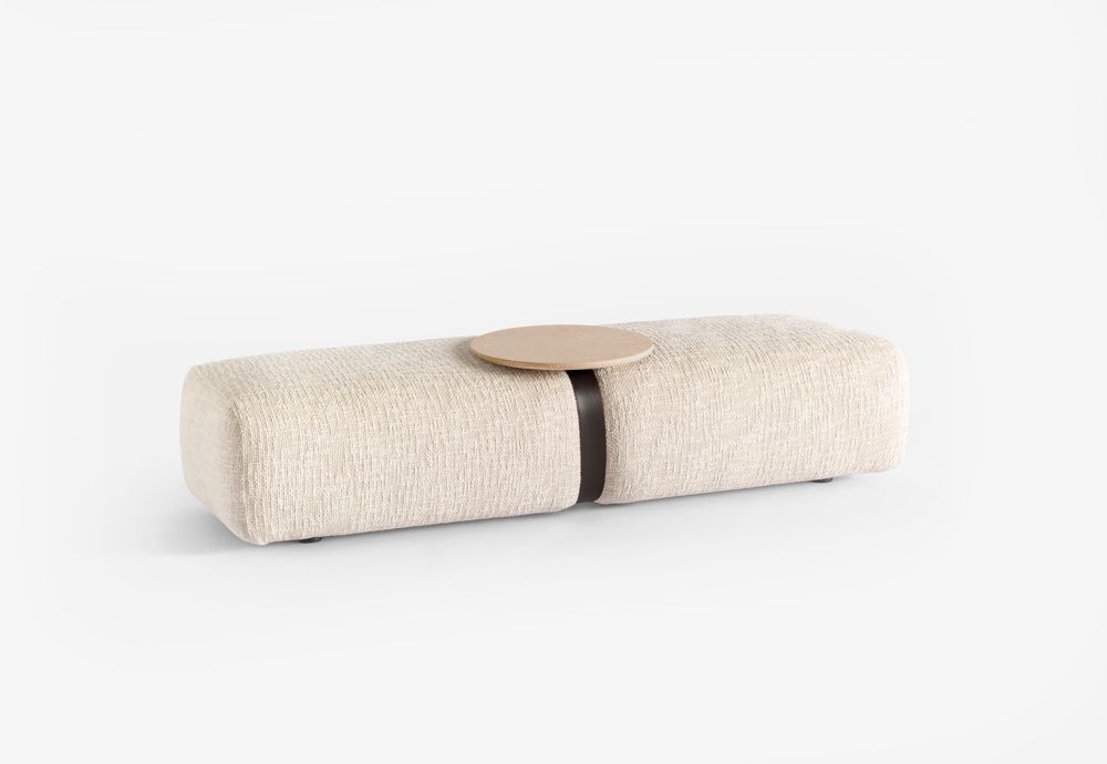 Panca con tavolino Meg Bench